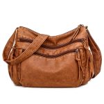 sac en bandoulière cuir camel
