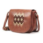sac bandouliere vintage cuir marron