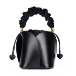 sac seau luxe noir