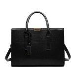 sac a main rigide noir de luxe