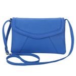 sac bandouliere rectangle bleu