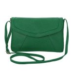 sac bandouliere rectangle vert