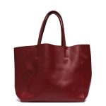 grand sac a main cuir rouge