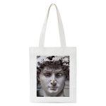tote bag oeuvre d'art abstrait abeille