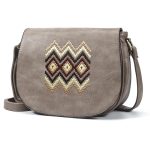 sac bandouliere vintage cuir gris