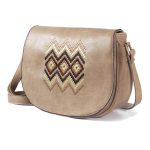 sac bandouliere vintage cuir beige