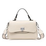 sac bandouliere en cuir blanc