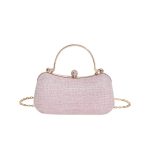 petit sac a main mariage rose a strass