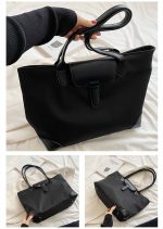 sac cabas fourre tout noir
