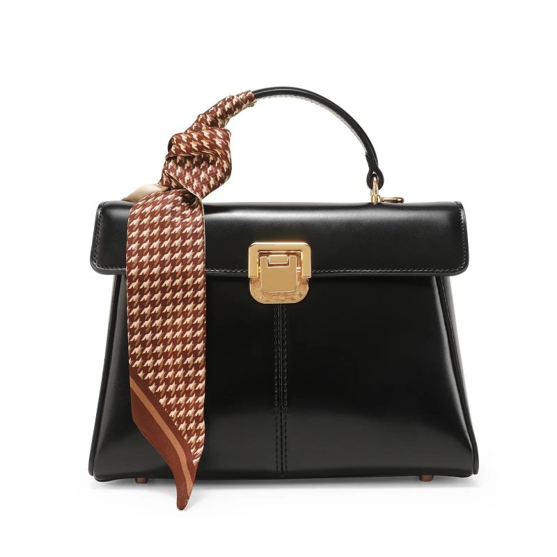 mini sac luxe noir brillant