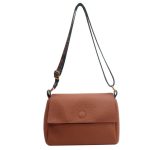 sac bandouliere large camel