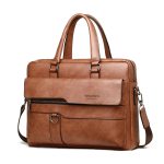 sac a main homme cuir couleur camel