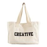 sac de plage tissu beige