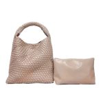 sac en cuir de vache beige