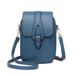 mini sac bandouliere pour telephone portable bleu