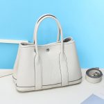 sac cabas en cuir blanc