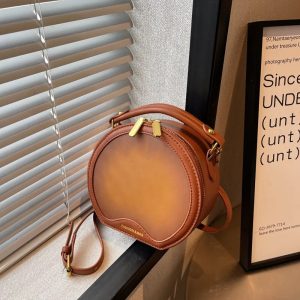 sac bandoulière rond femme