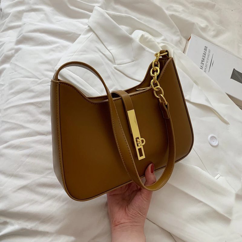 petit sac femme marron