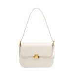 sac vegan luxe en cuir blanc