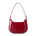 petti sac cuir rouge intense
