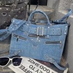 sac de cours bandoulière femme en jean