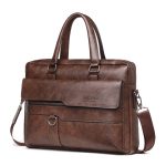 Mallette pour homme marron foncé