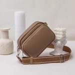 sac banane rectangulaire marron