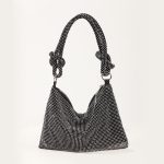 sac a main noir paillettes