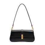 petit sac epaule baguette noir