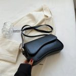 sac a main baguette noir