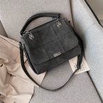 sac a main daim noir
