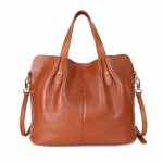 sac a main cuir original marron