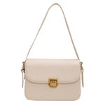 sac bandouliere carre creme