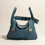 sac a main femme luxe bleu canard