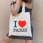 tote bag paris i love paris