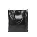 sac a main cuir brut noir